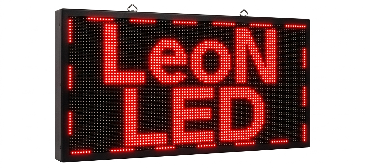 LED Tabela 96x48cm Kayan Yazı Çift Taraflı